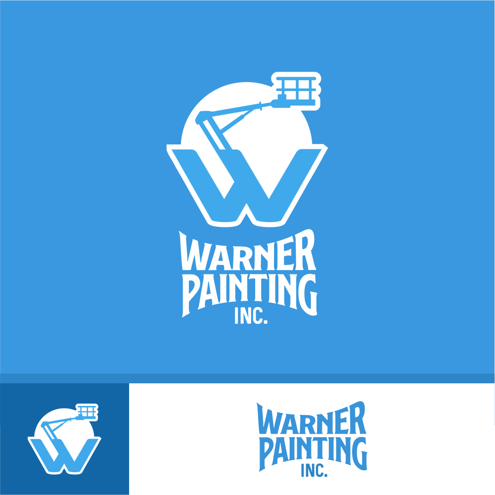 Logo Design by LUTNG. for Warner Painting, Inc. | Design #28013119