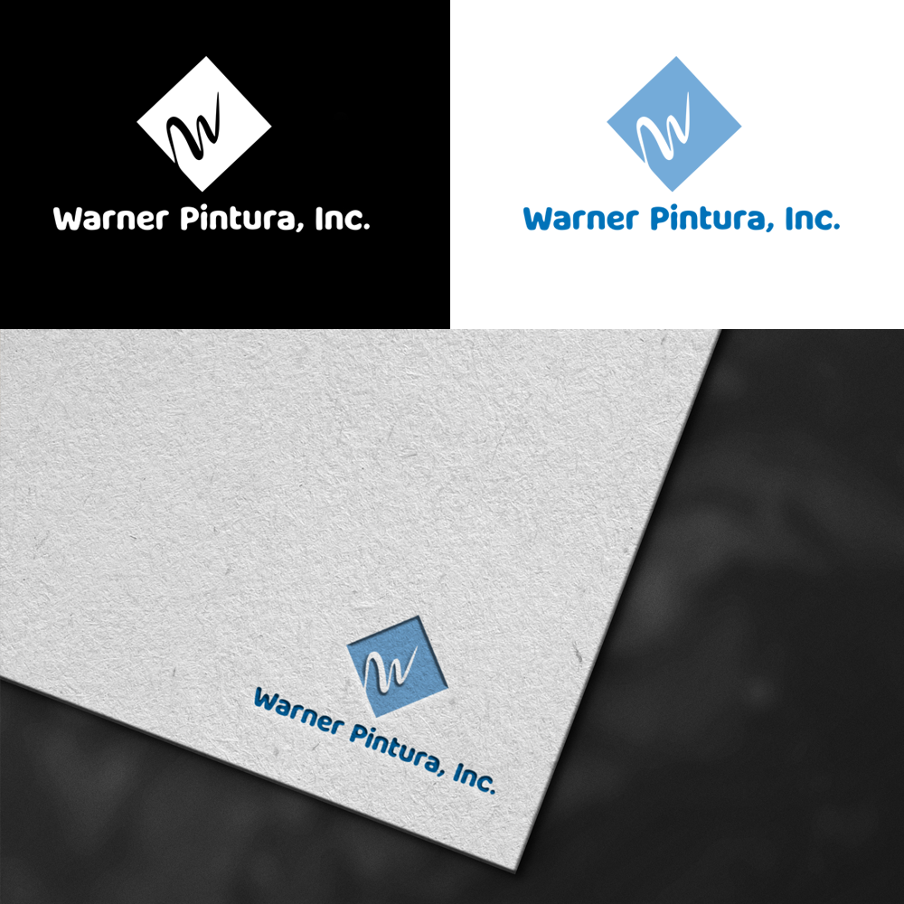 Logo Design by karolrfb for Warner Painting, Inc. | Design #28012029
