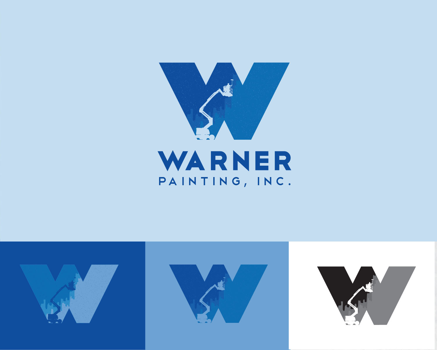 Logo Design by radleon for Warner Painting, Inc. | Design #28012161