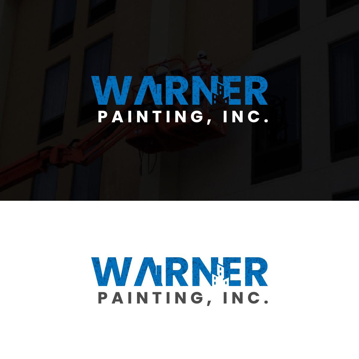 Logo Design by Deziners Zone for Warner Painting, Inc. | Design #28009263