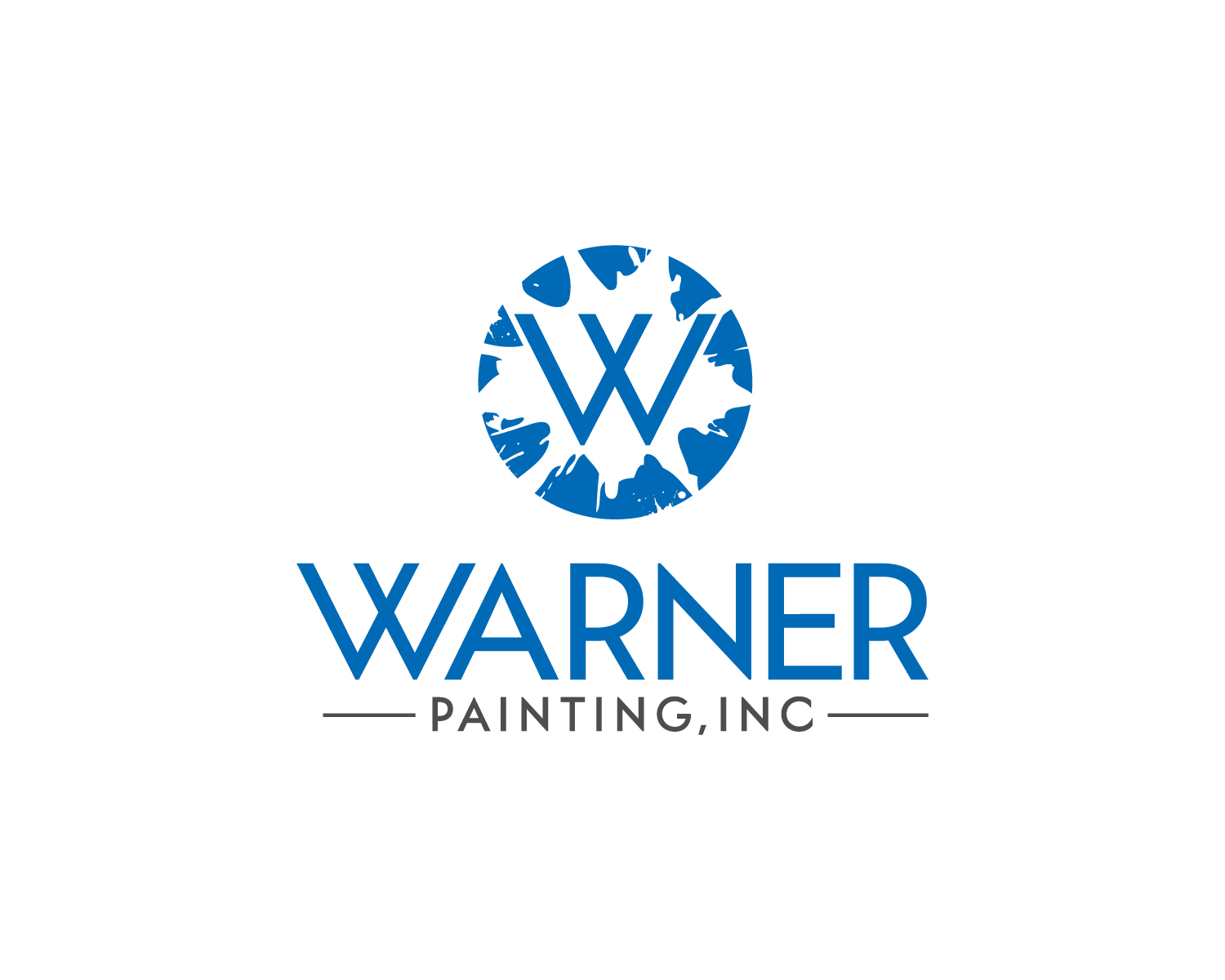 Logo Design by Atec for Warner Painting, Inc. | Design #28010130