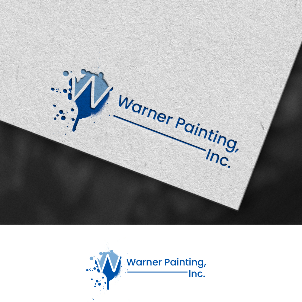 Logo Design by NZ Creatives for Warner Painting, Inc. | Design #28013374