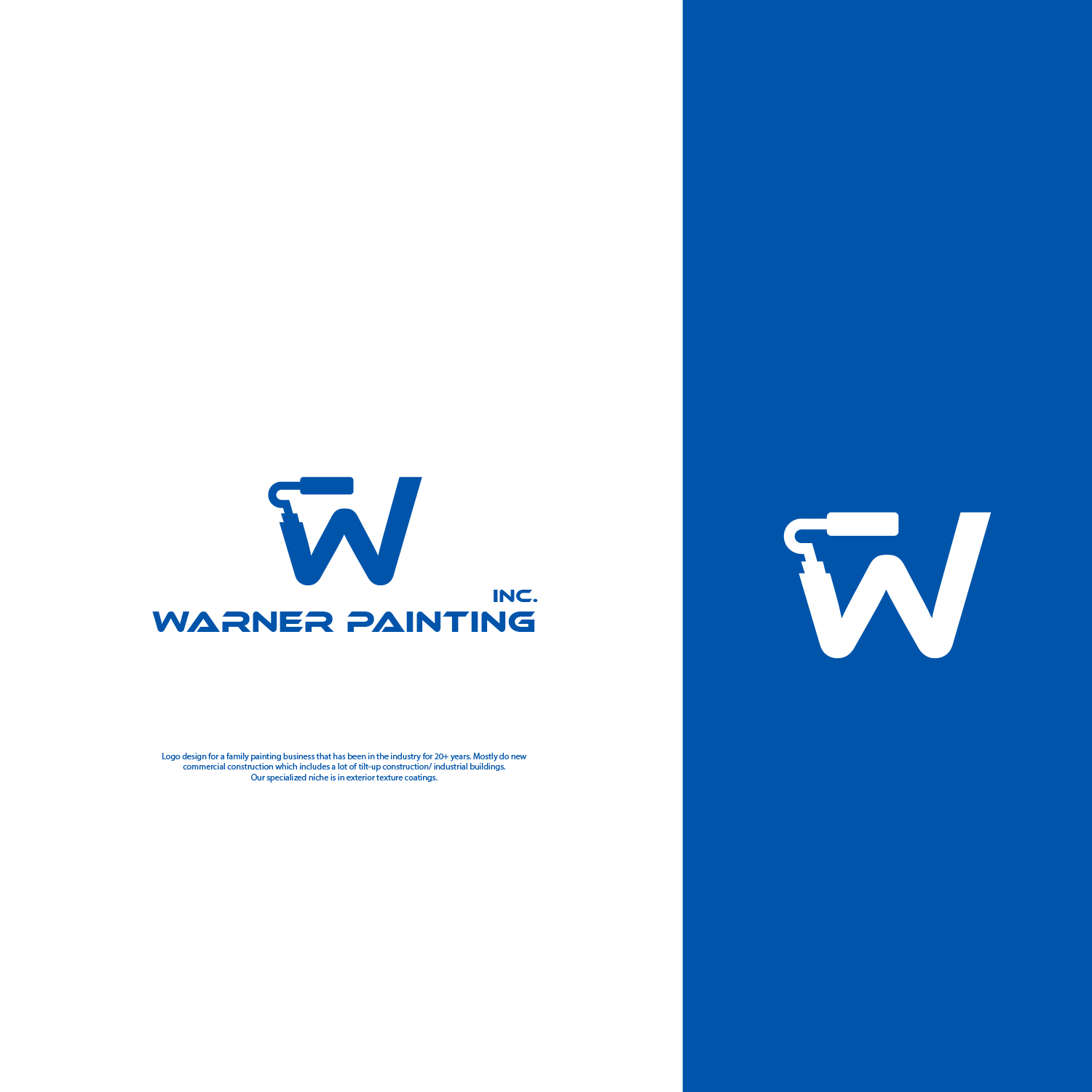 Logo Design by NZ Creatives for Warner Painting, Inc. | Design #28045161