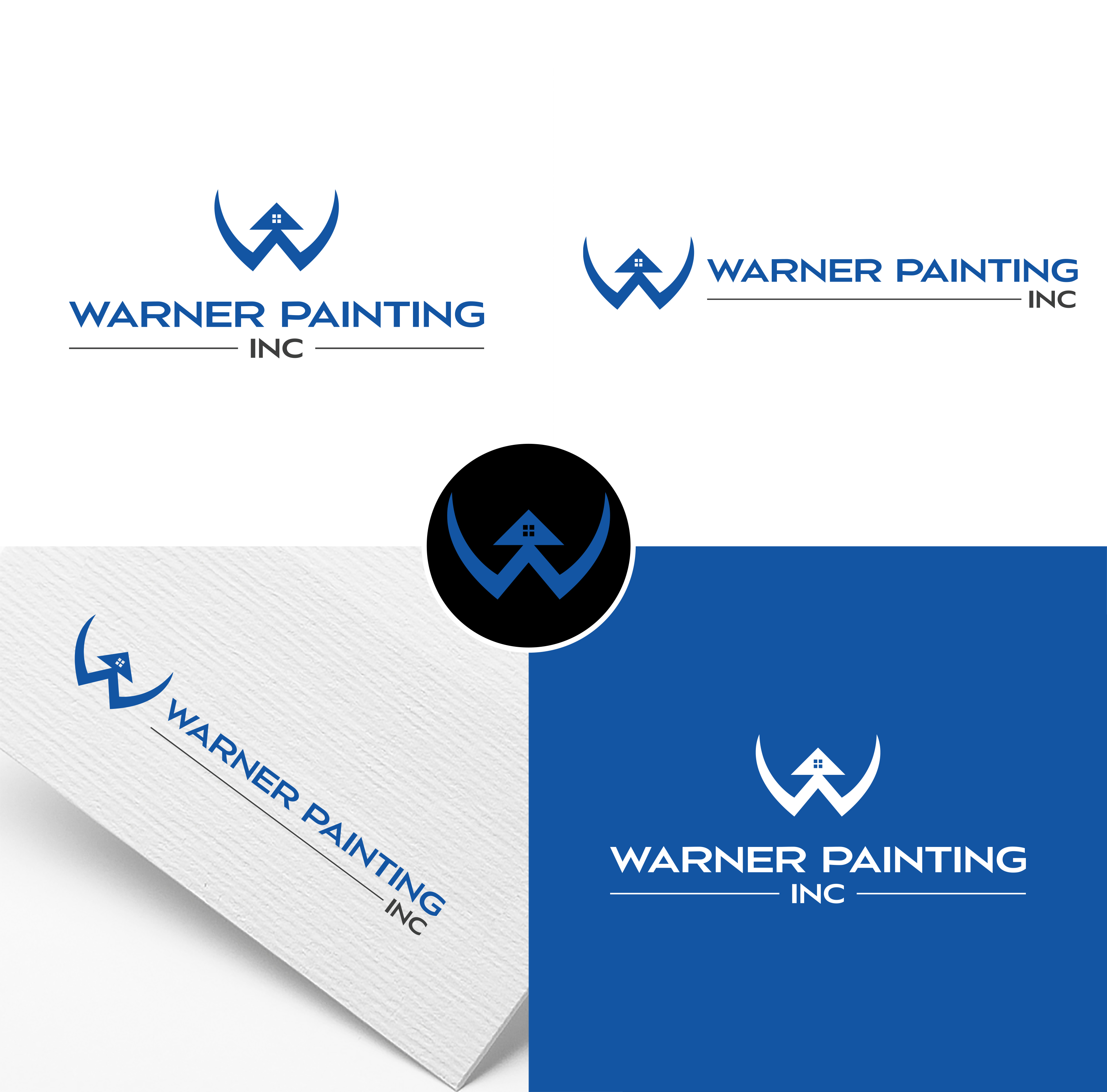 Logo Design by sun_bird for Warner Painting, Inc. | Design #28019296