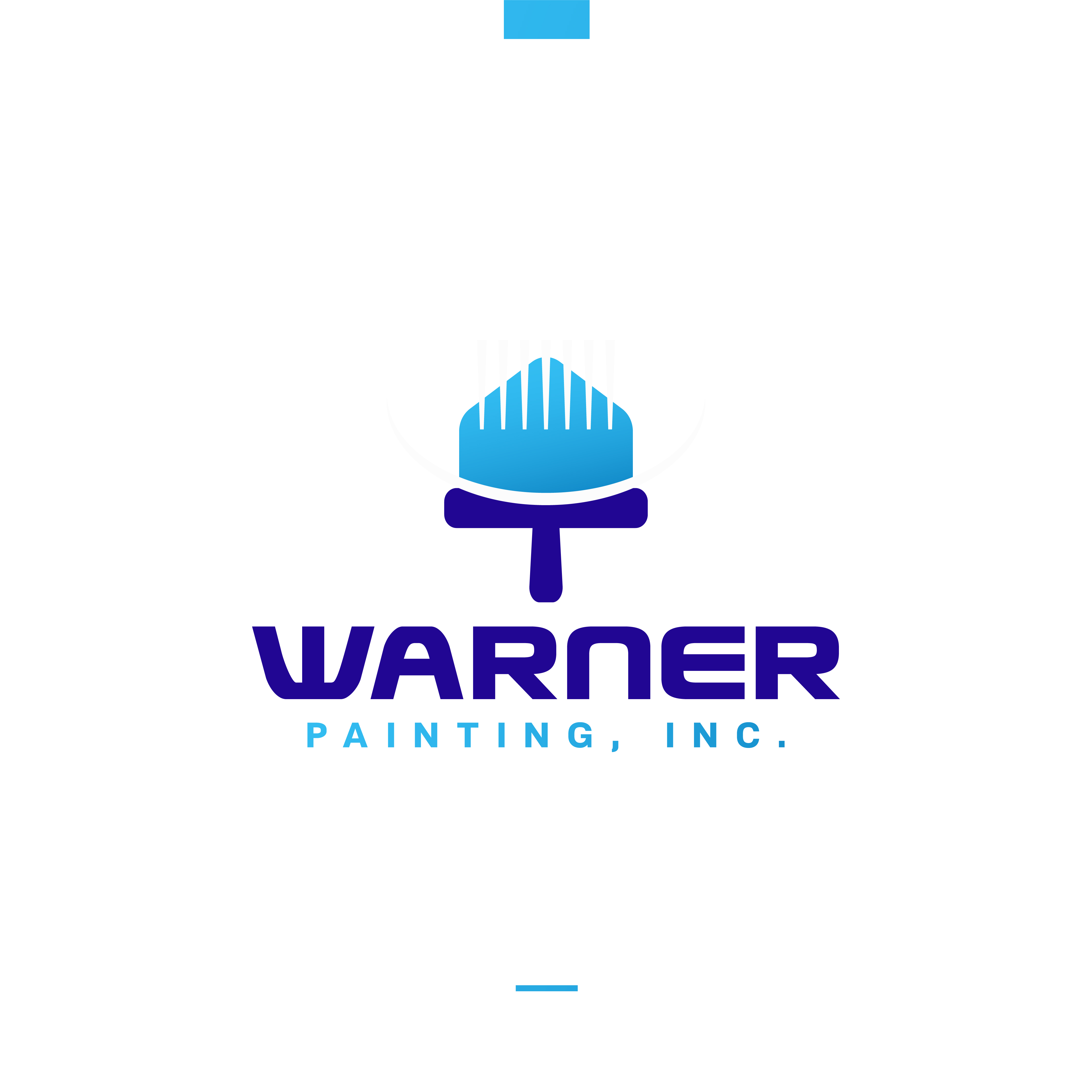 Logo Design by JBalloon Design for Warner Painting, Inc. | Design #28021203