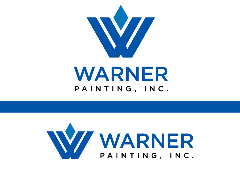 Logo Design by ompratapsinha 2 for Warner Painting, Inc. | Design #28039573