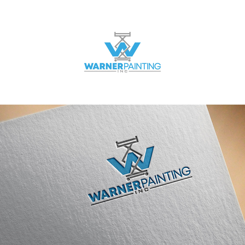 Logo Design by Trident for Warner Painting, Inc. | Design #28030856