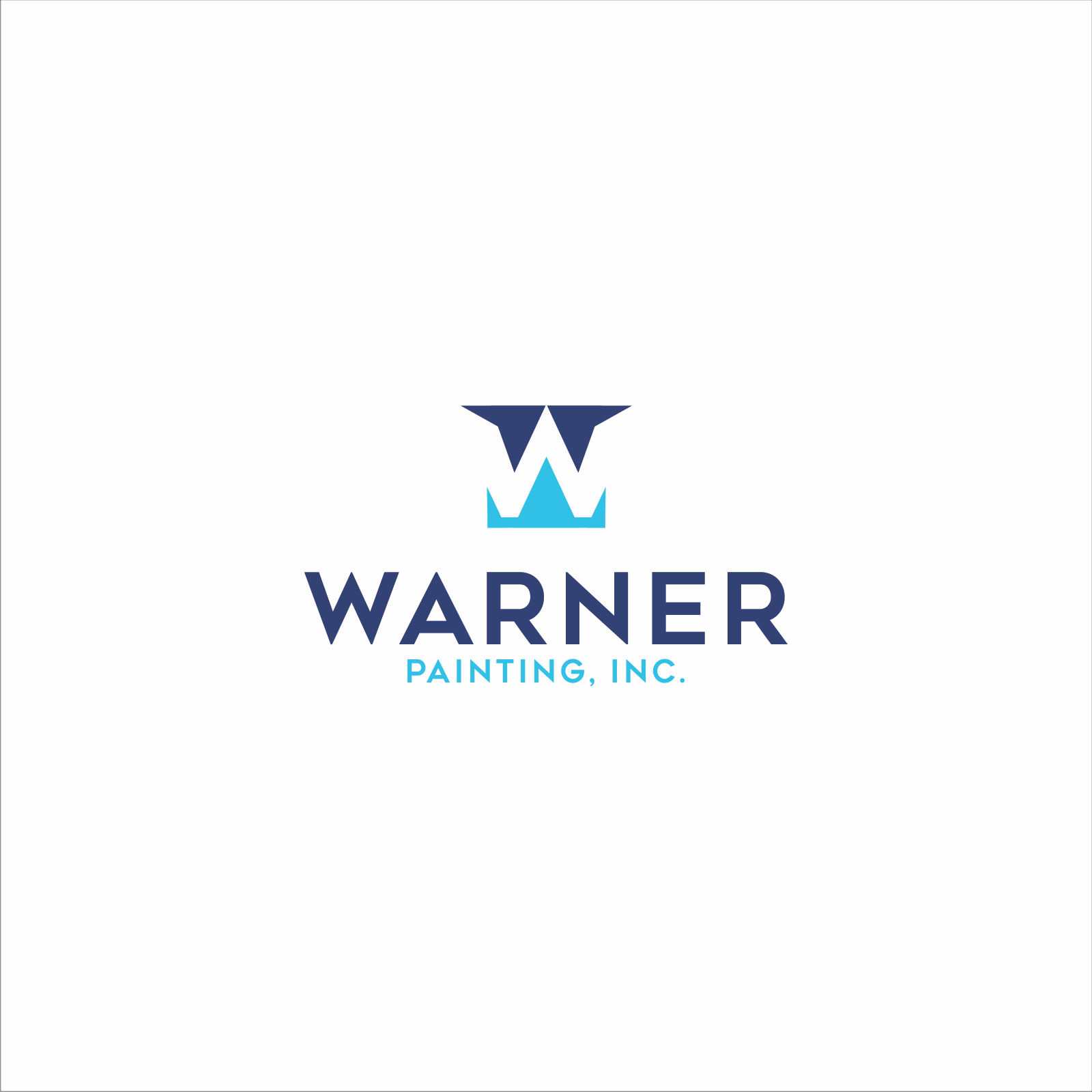 Logo Design by Ken'toz for Warner Painting, Inc. | Design #28040792
