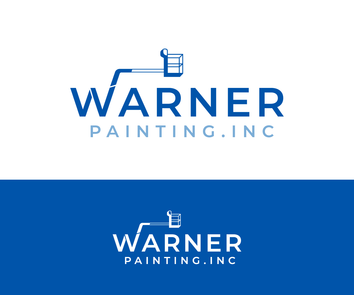 Logo Design by Graphic_Dune for Warner Painting, Inc. | Design #28018399