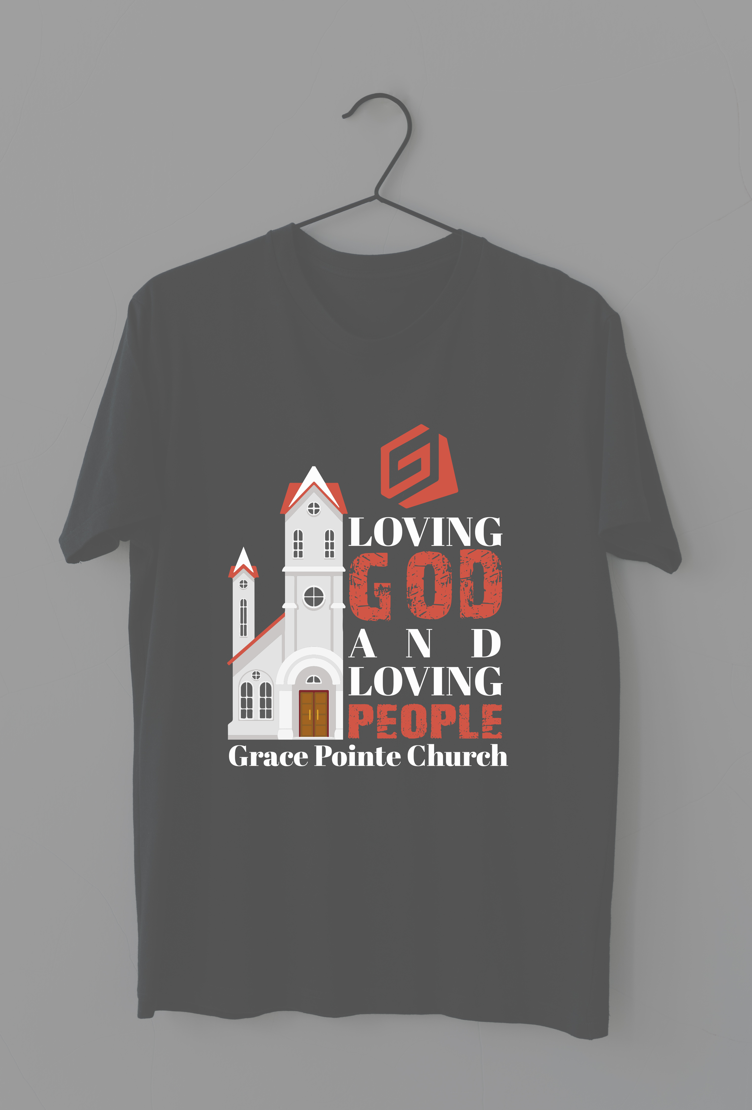 Diseño de Camiseta por 3Guys para GracePointe Church | Diseño #28023221