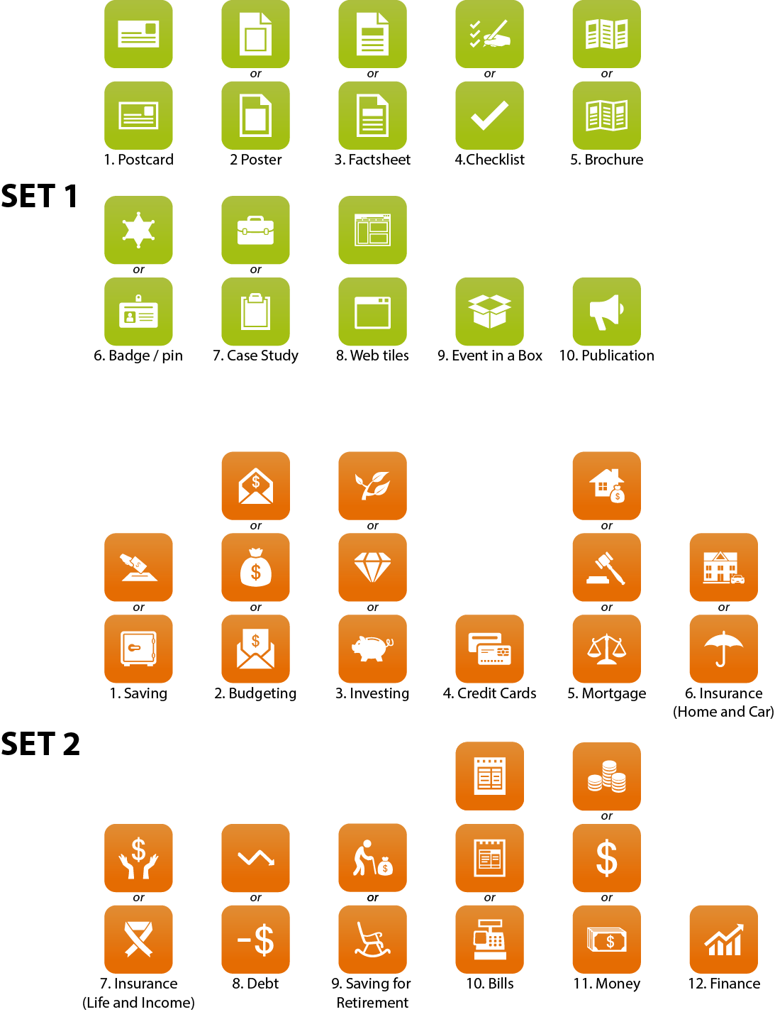 Icon Design by Rendra Creative Art for this project | Design #3110668