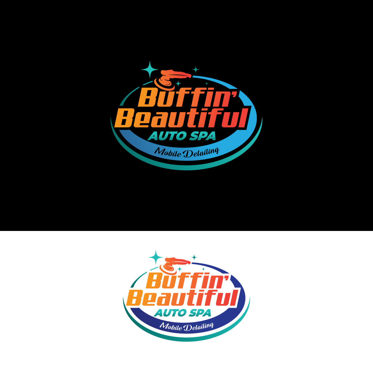 Diseño de Logo por brand maker para Buffin’ Beautiful Auto Spa | Diseño #28008974