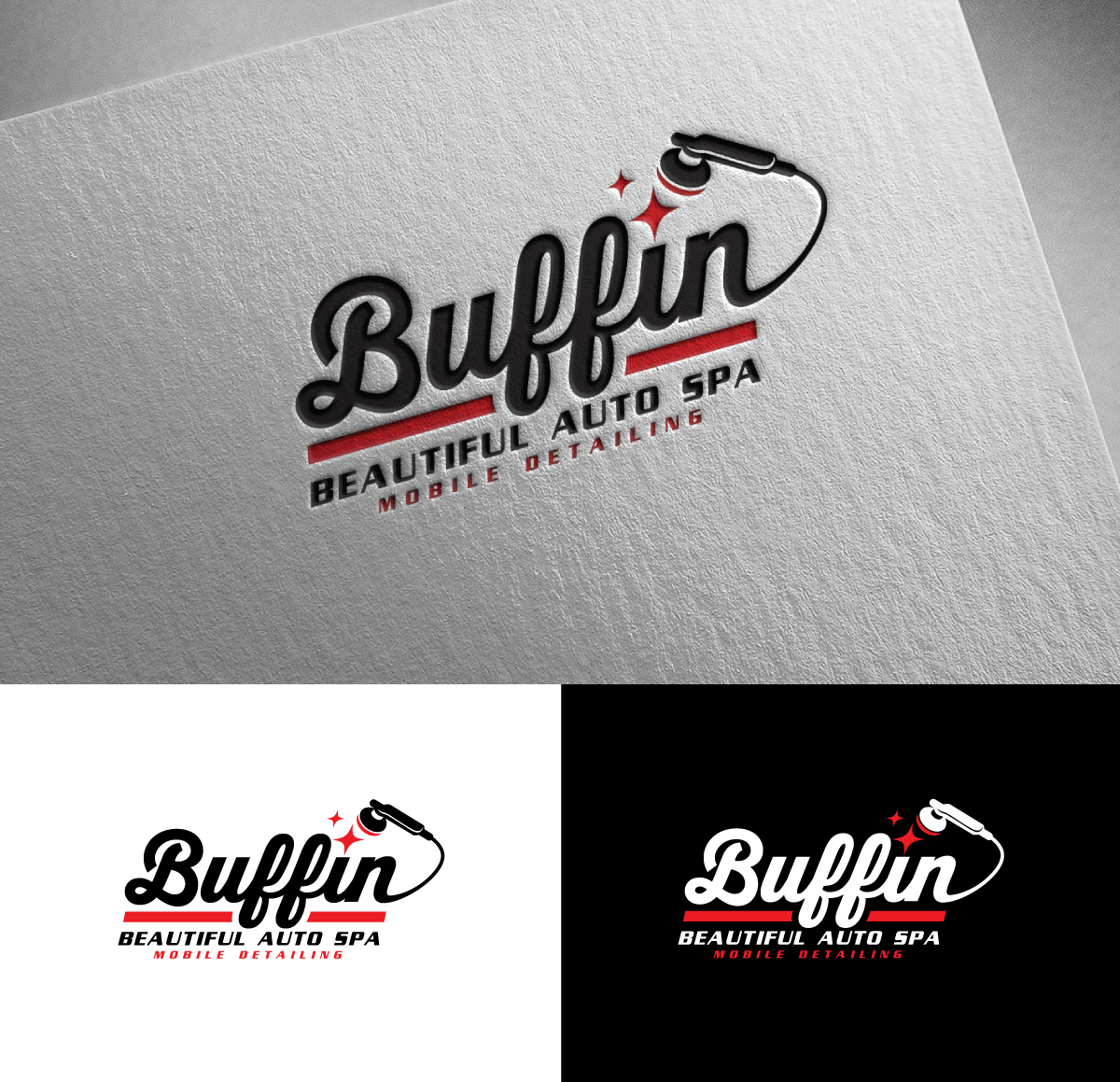 Logo-Design von creativepix für Buffin’ Beautiful Auto Spa | Design #28008308