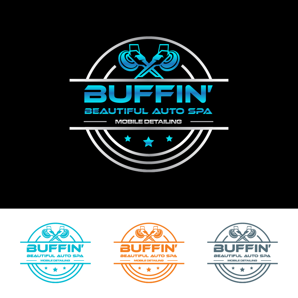Diseño de Logo por ArtPhrodith para Buffin’ Beautiful Auto Spa | Diseño #28012109