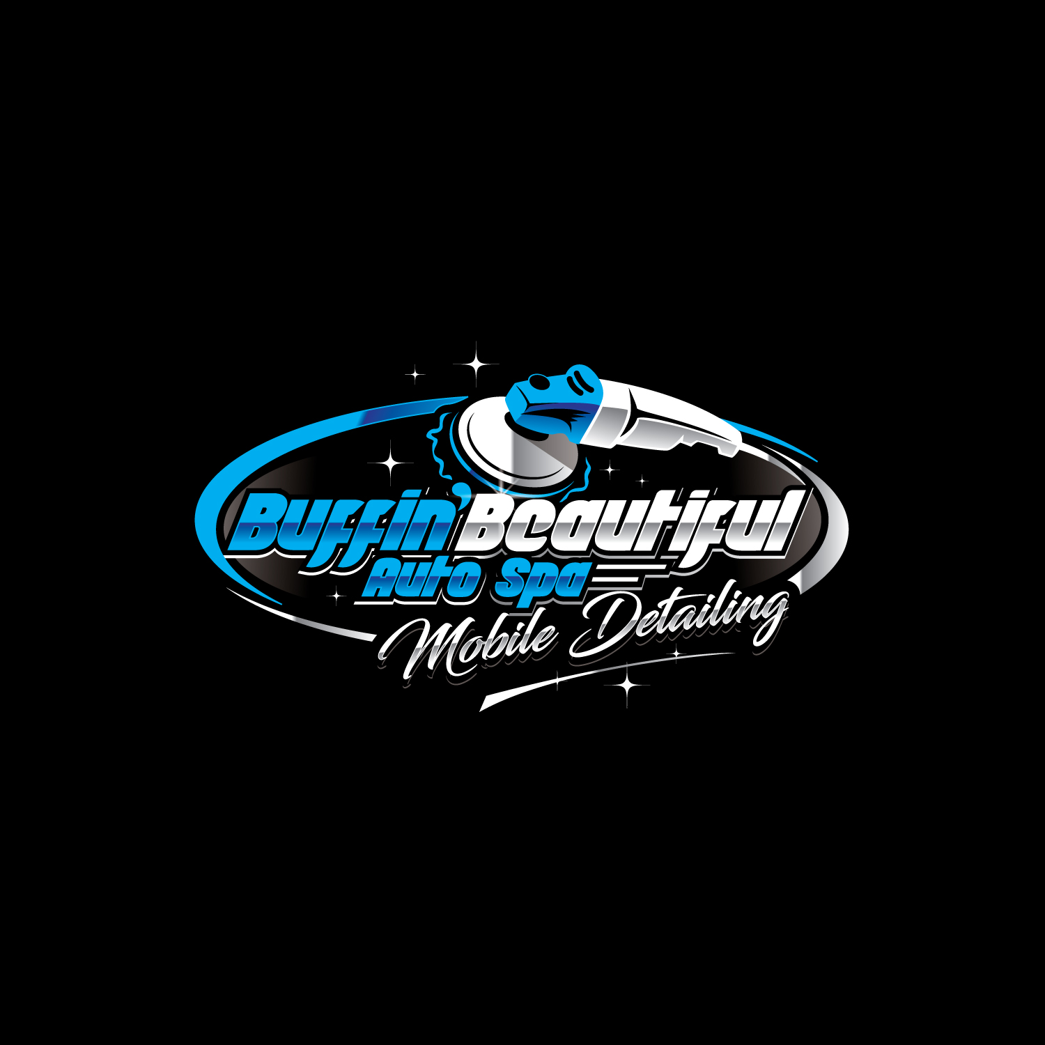Logo Design by geni for Buffin’ Beautiful Auto Spa | Design #28030584
