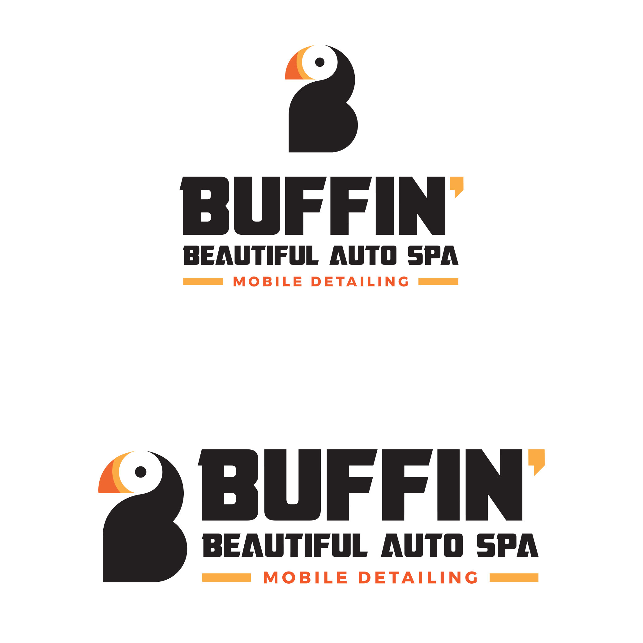 Diseño de Logo por kucingbalap para Buffin’ Beautiful Auto Spa | Diseño #28043539
