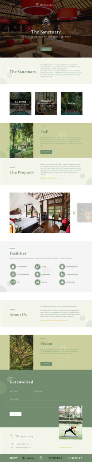 Web Design by Md Rifat Hassan for this project | Design #28032715