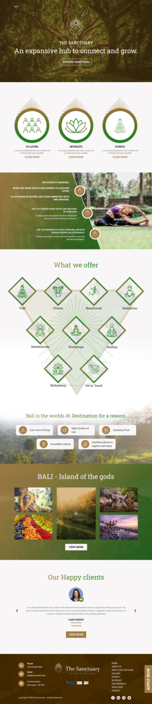 Web Design by VC for this project | Design: #28184918