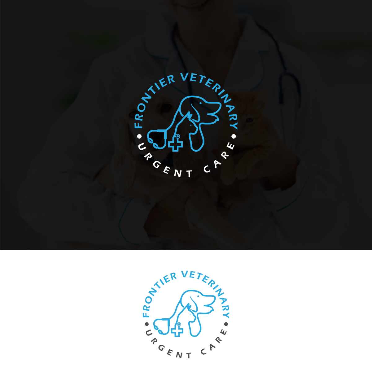 Logo-Design von Deziners Zone für Midwest Veterinary Specialists | Design #28015219