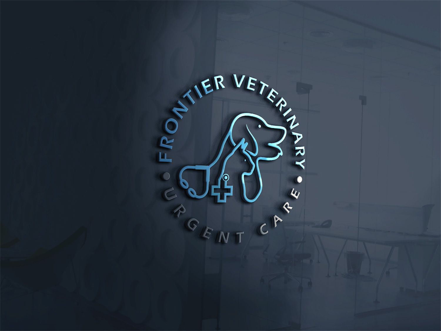 Logo-Design von Deziners Zone für Midwest Veterinary Specialists | Design #28015229