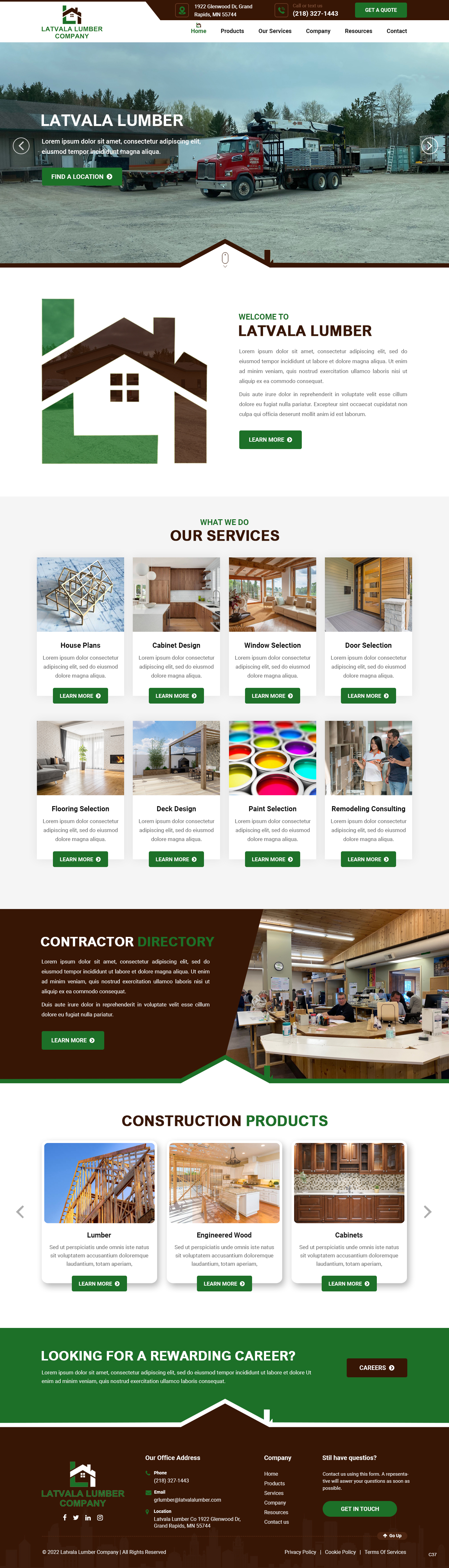 Web Design by pb for WebDuck Designs | Design #28022389