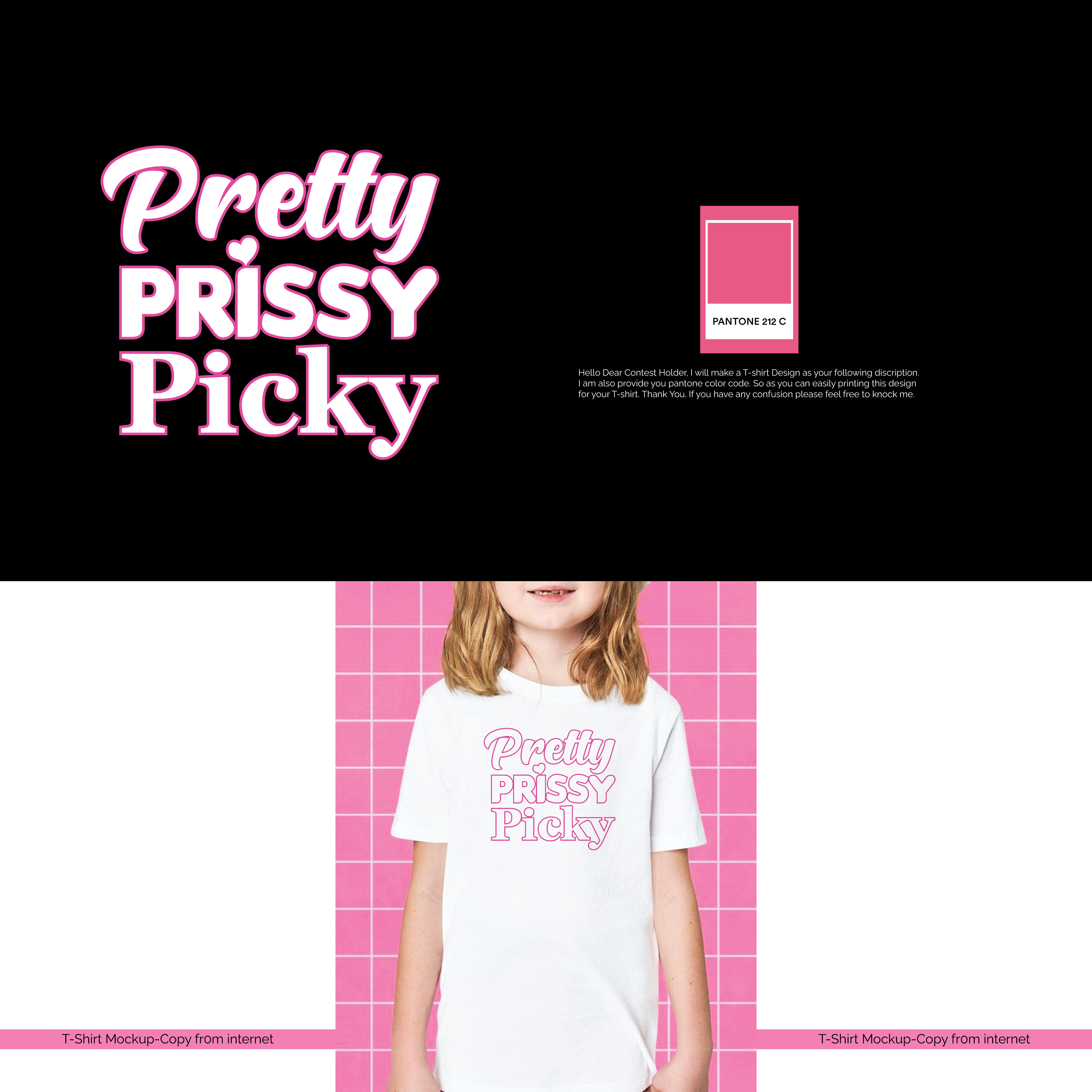 T-shirt Design by Sahik_123 for Girly-brations  | Design: #28017785