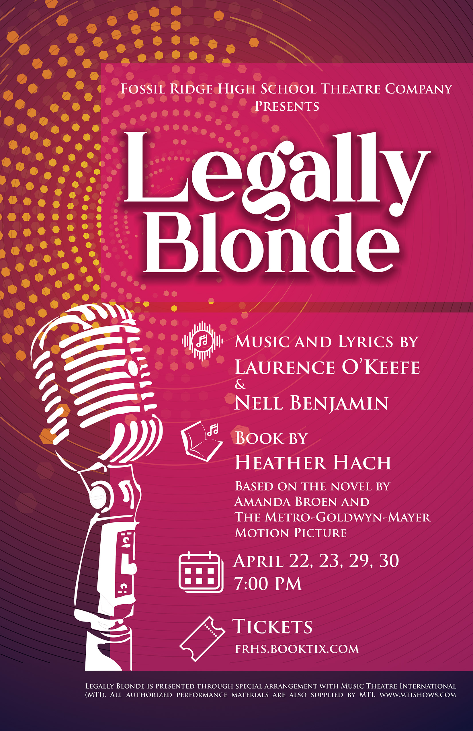 Poster Design by sandeep vaghela for Fossil Ridge High School | Design #28013863