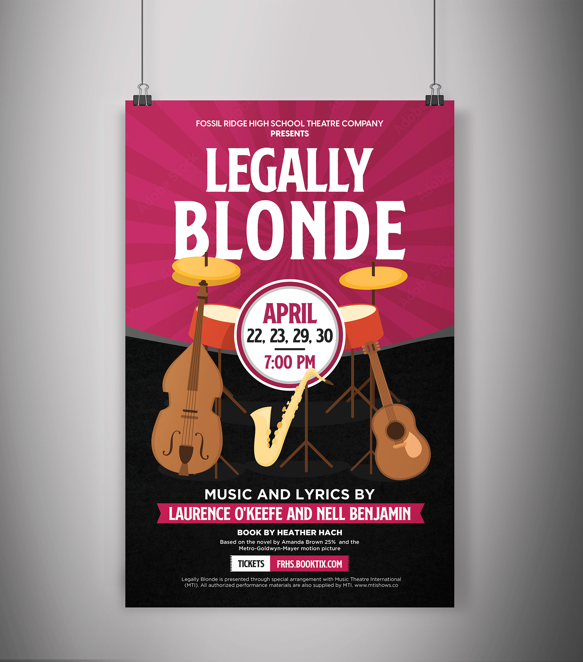 Poster Design by debdesign for Fossil Ridge High School | Design #28026068