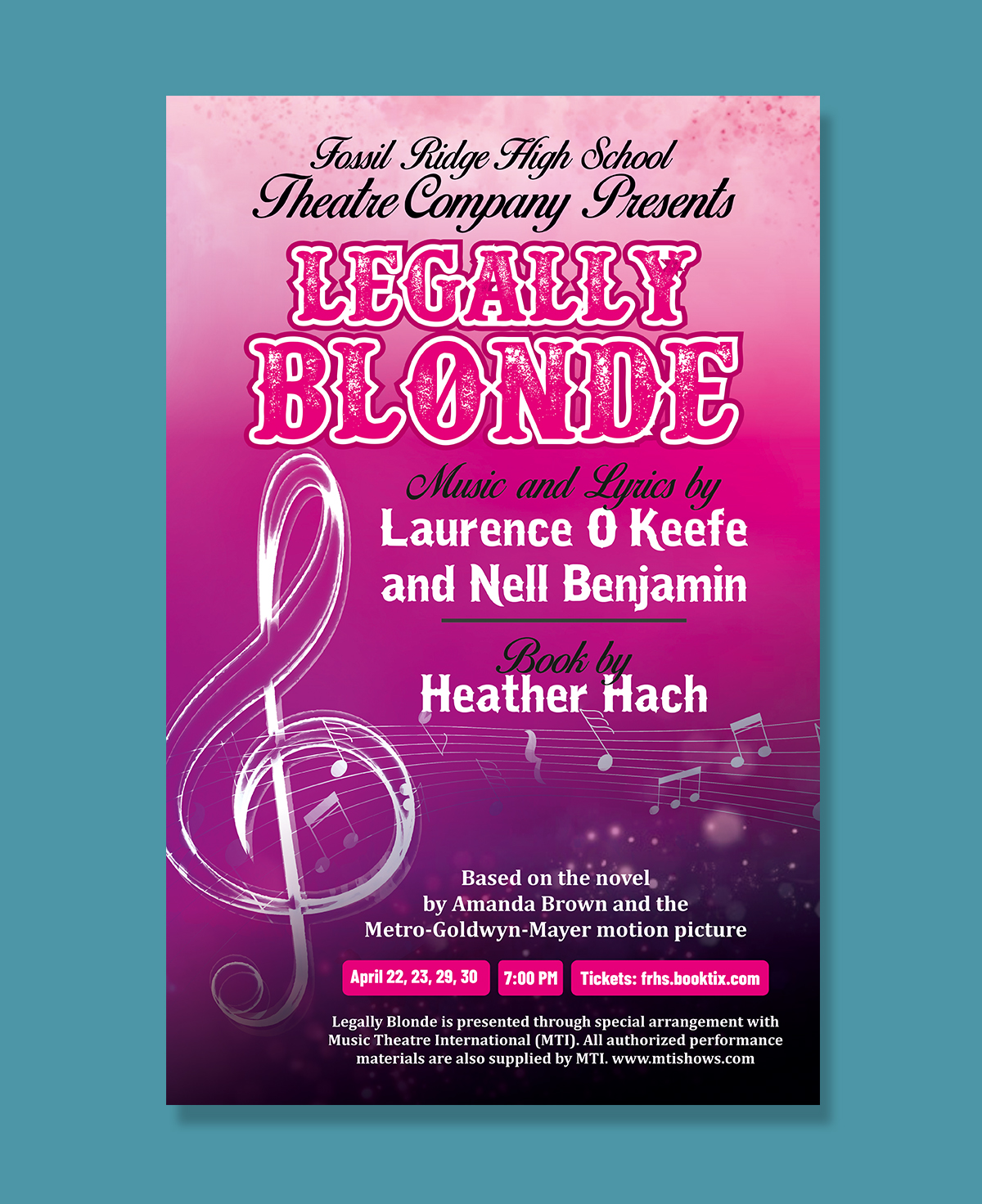 Poster Design by ecorokerz for Fossil Ridge High School | Design #28032006