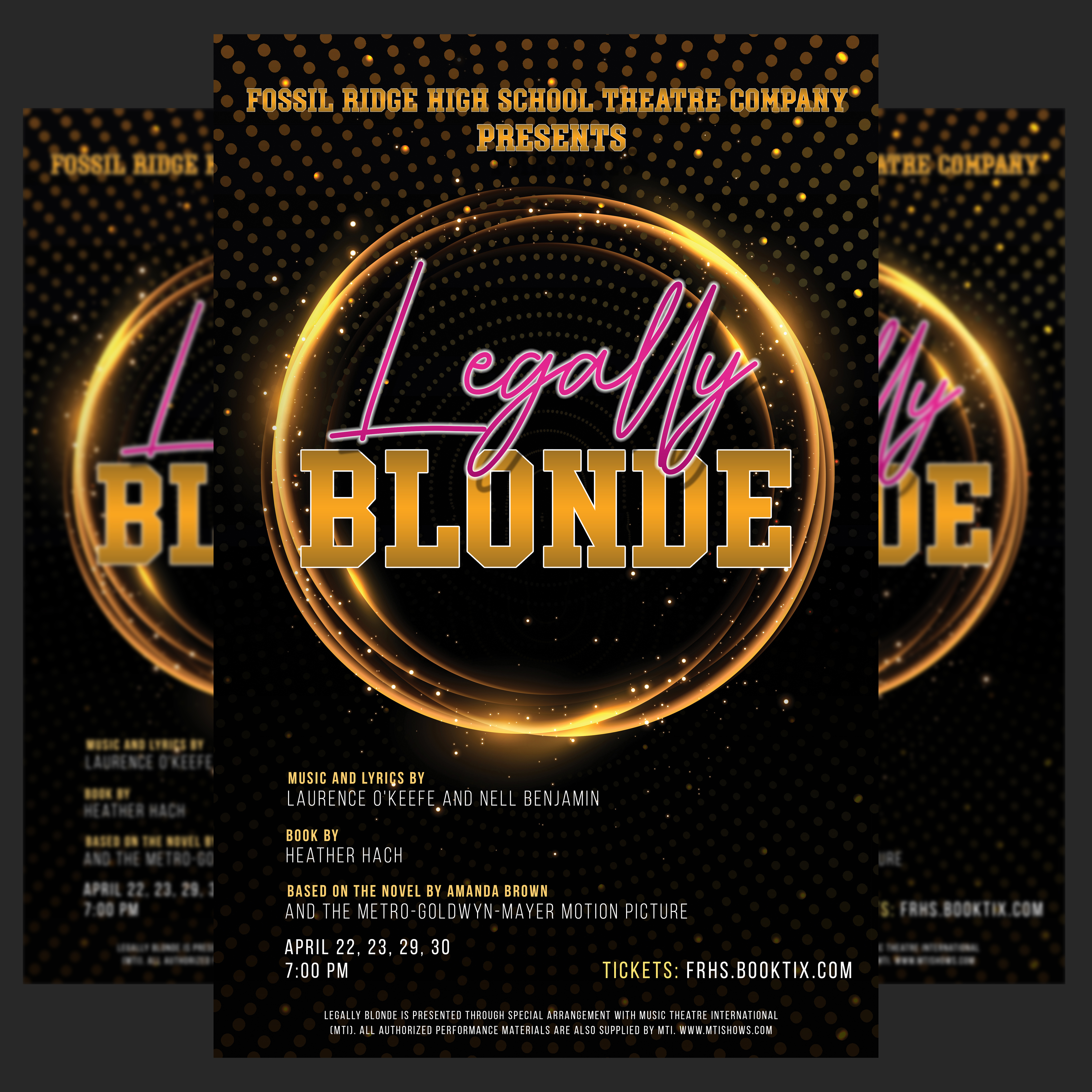 Poster Design by aj for Fossil Ridge High School | Design #28014539