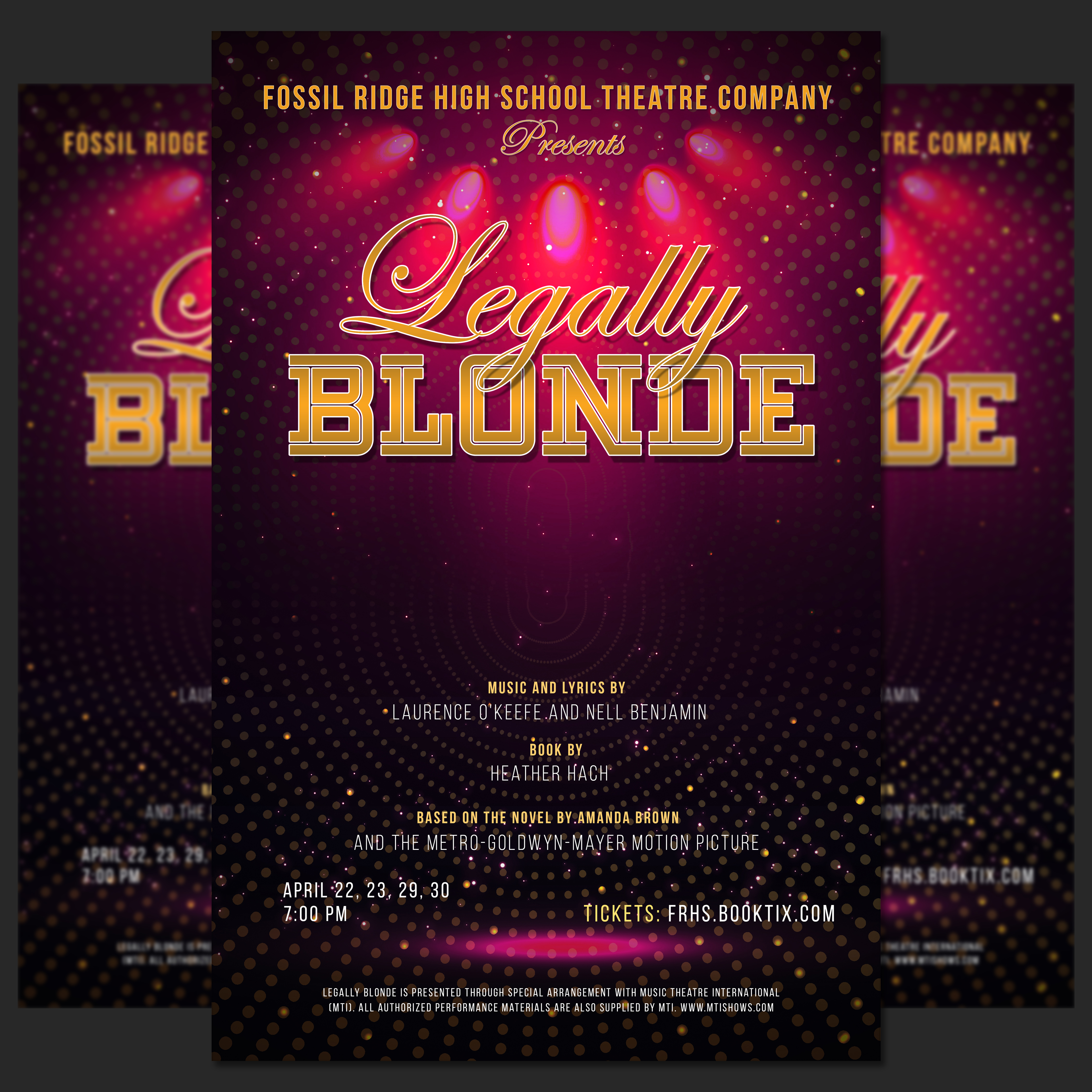 Poster Design by aj for Fossil Ridge High School | Design #28015447