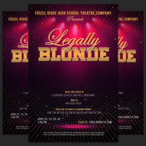 Poster Design by aj for Fossil Ridge High School | Design: #28015447
