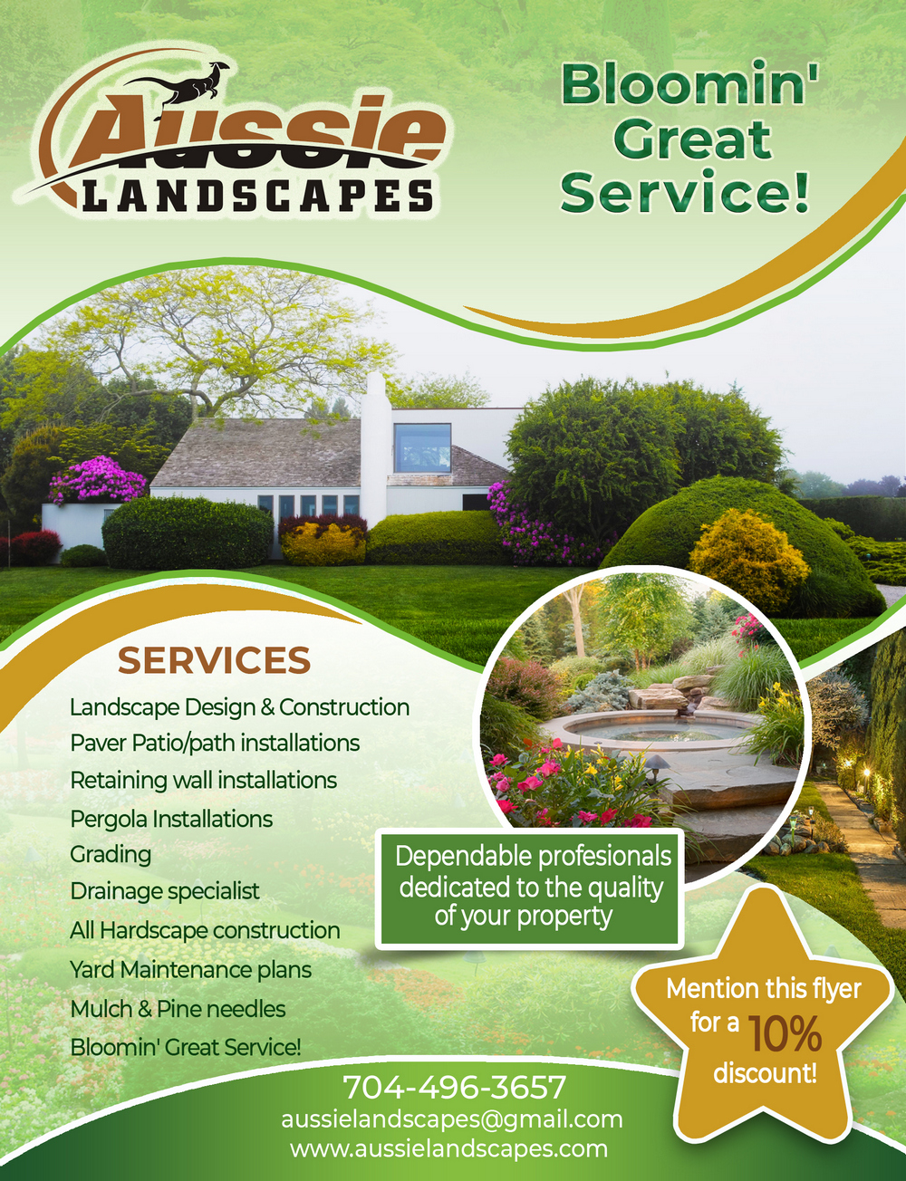 Flyer Design by Tatyana Tomskaya for this project | Design #28021020