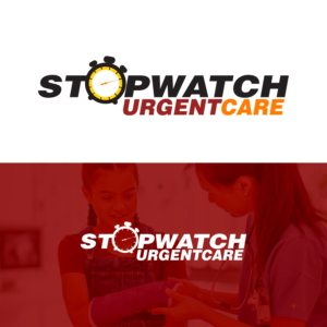Stopwatch Urgent Care   Make Stopwatch more prominent and the actual stopwatch less prominent. | Logo-Design von DSCMedia™