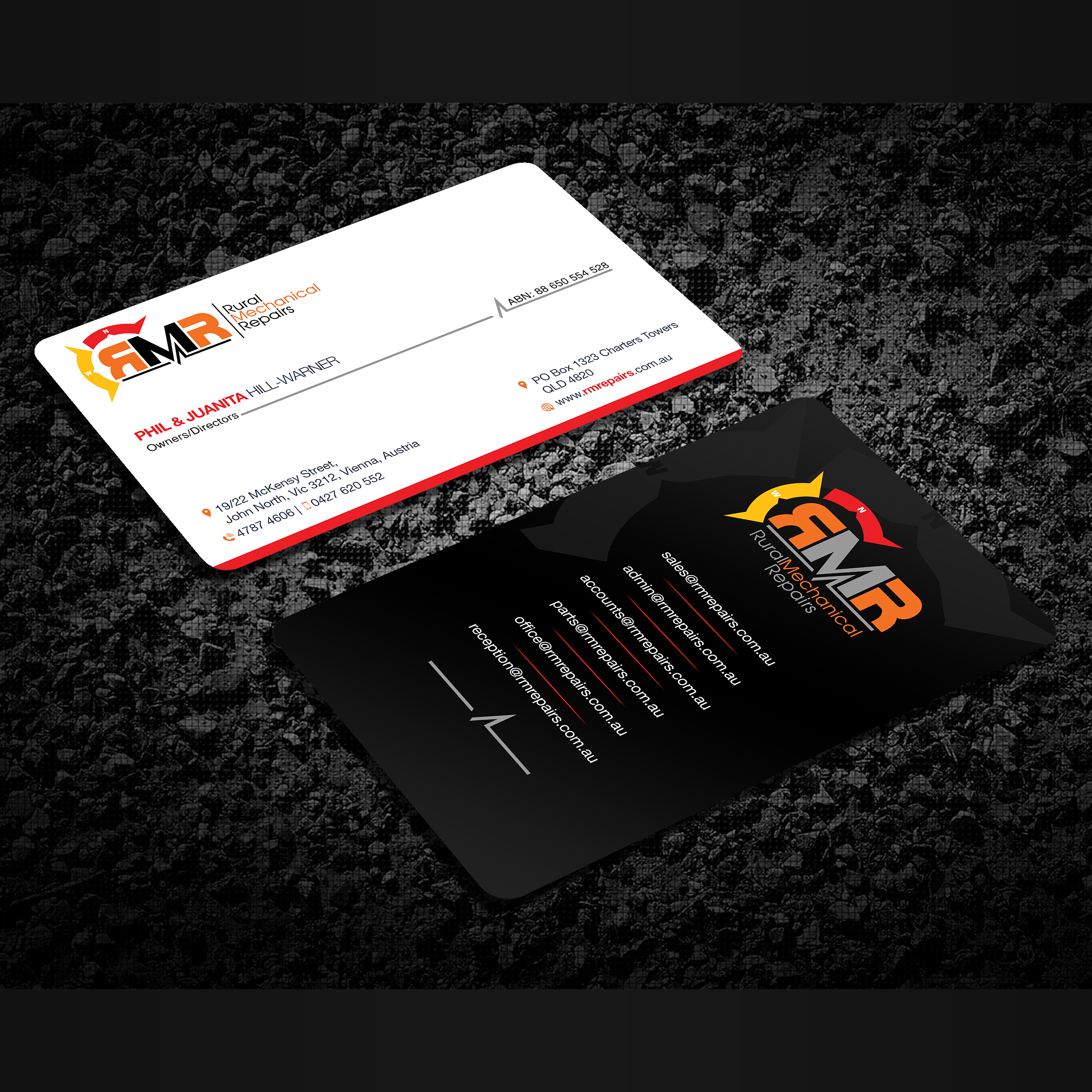 Visitenkarten-Design von Designers Hub für Rural Mechanical Repairs | Design #28028210