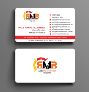 Visitenkarten-Design von sadikul islam für Rural Mechanical Repairs | Design: #28031368