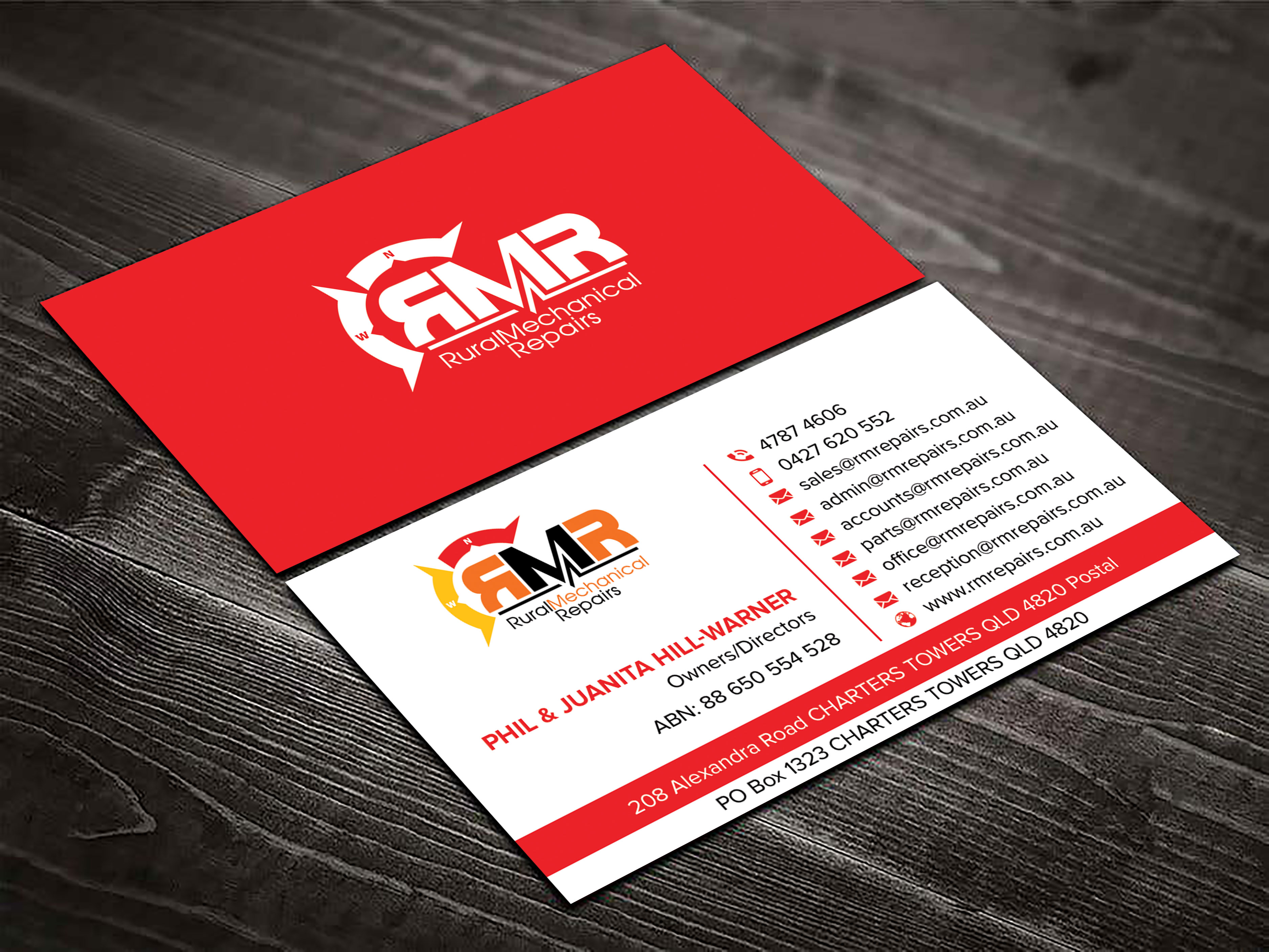 Business Card Design by sadikul islam for Rural Mechanical Repairs | Design #28031375