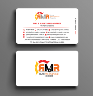 Visitenkarten-Design von sadikul islam für Rural Mechanical Repairs | Design: #28031432