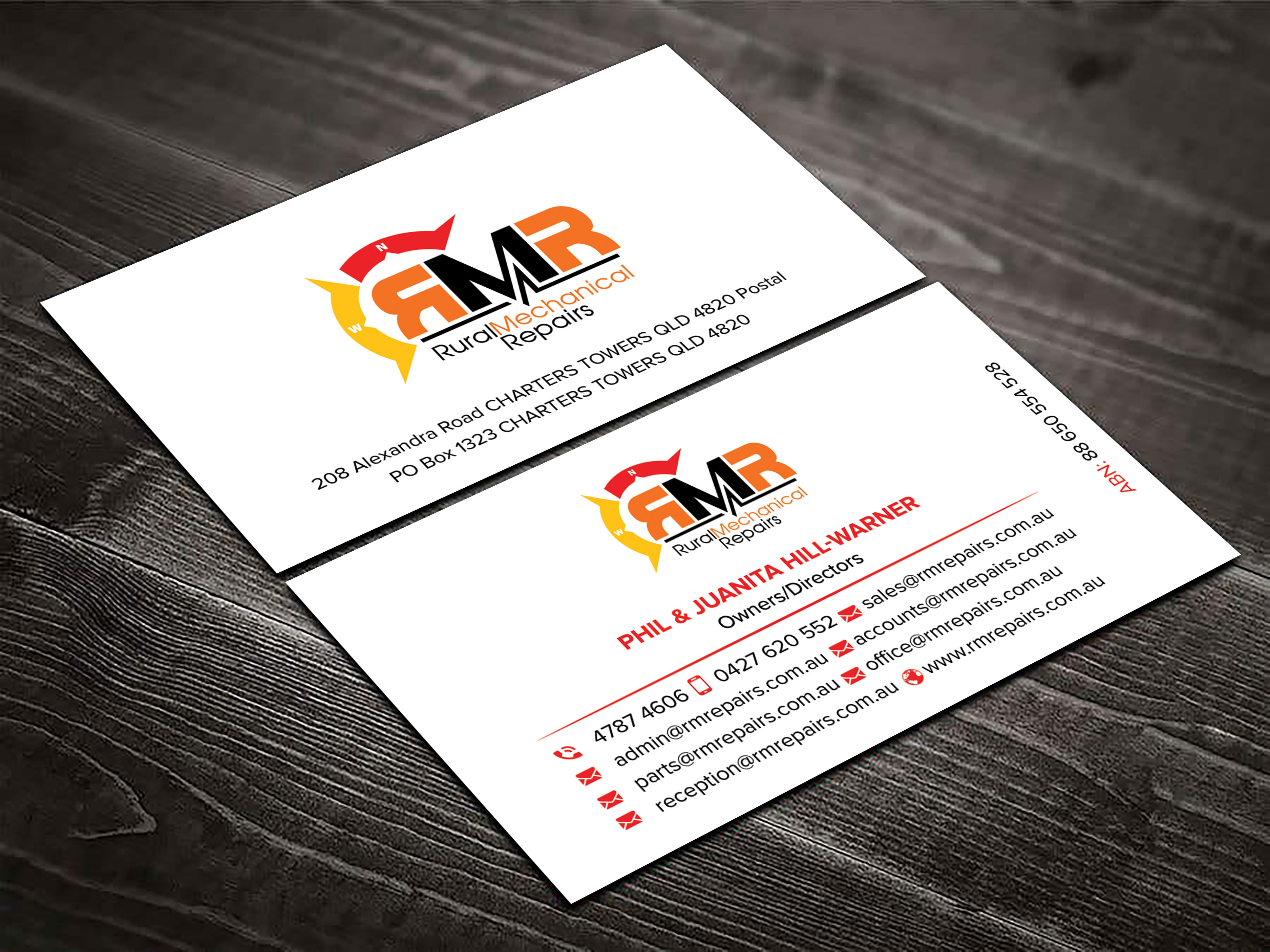 Business Card Design by sadikul islam for Rural Mechanical Repairs | Design #28031519