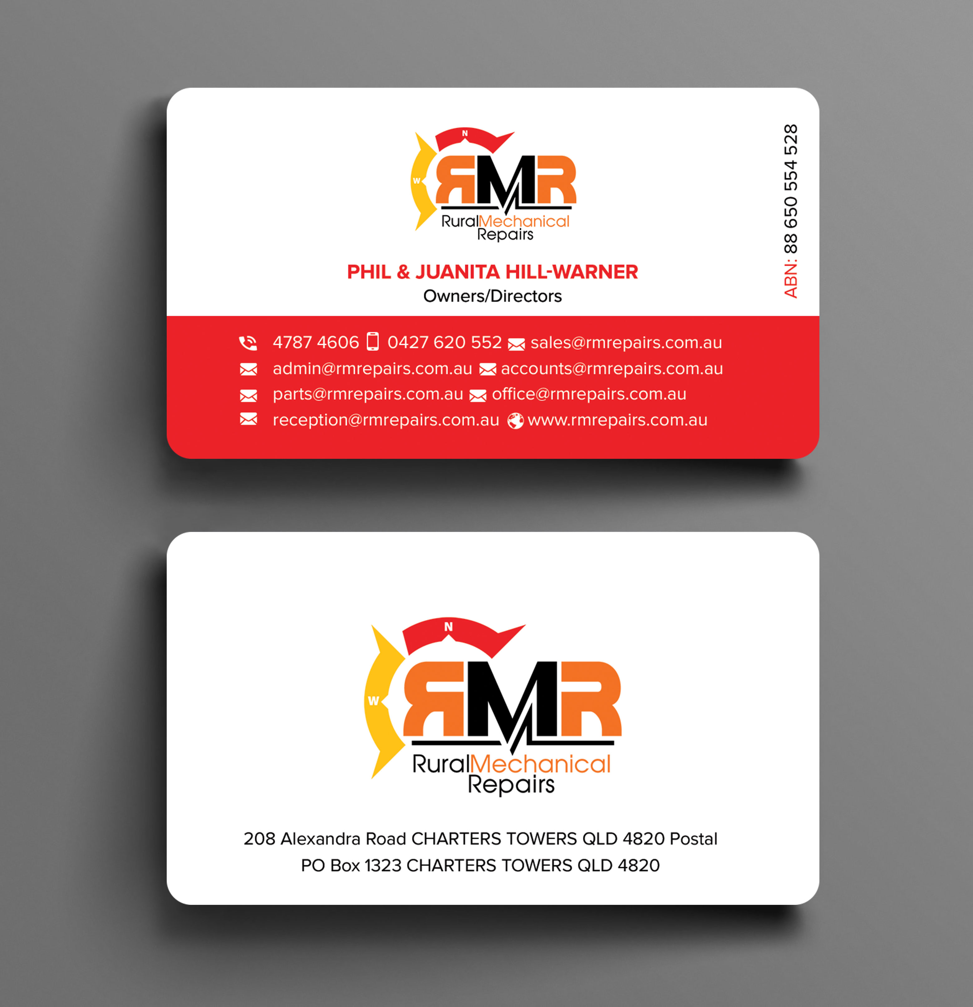 Business Card Design by sadikul islam for Rural Mechanical Repairs | Design #28031542