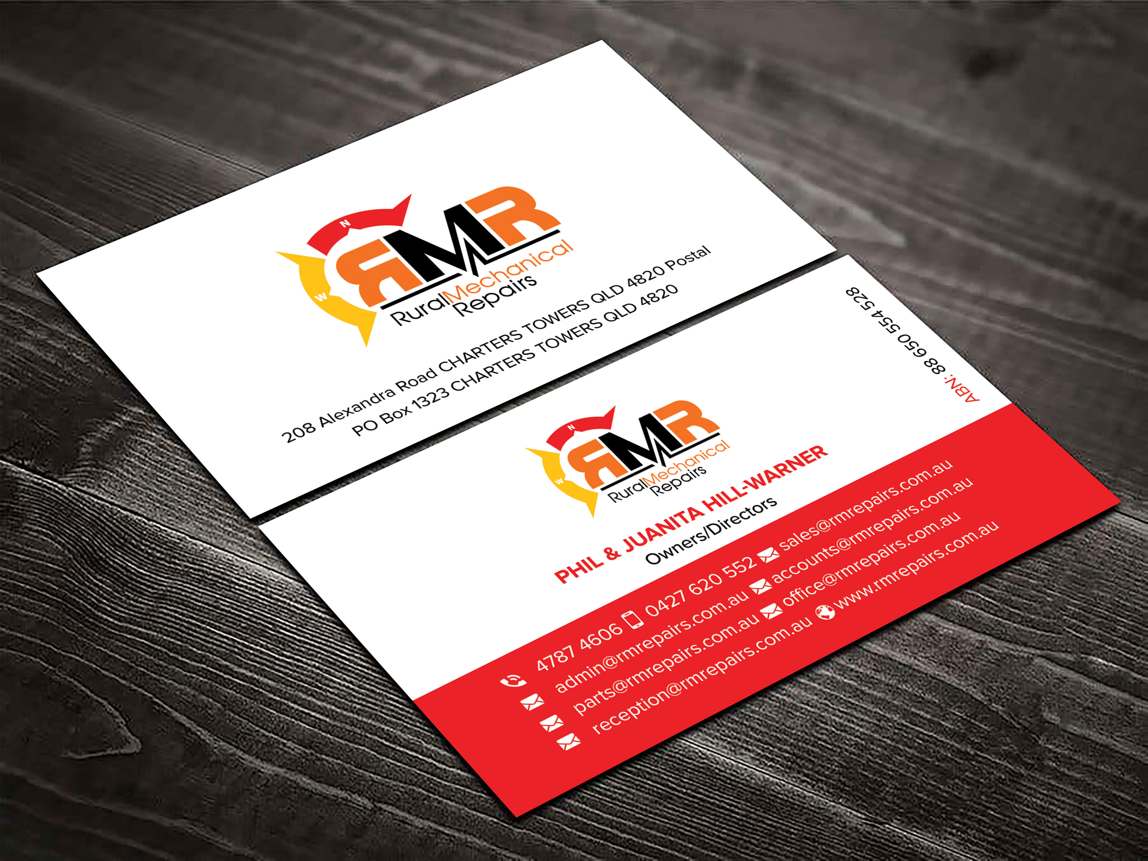 Business Card Design by sadikul islam for Rural Mechanical Repairs | Design #28031548
