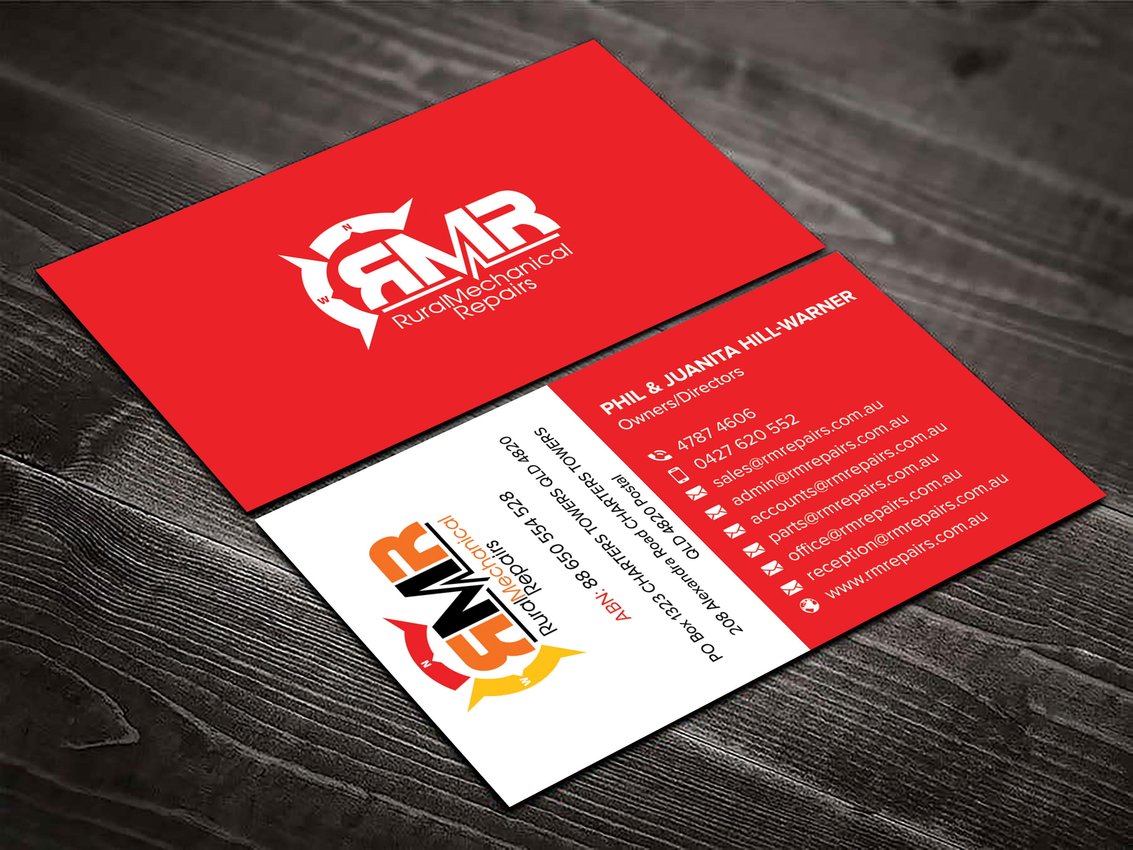 Business Card Design by sadikul islam for Rural Mechanical Repairs | Design #28032041