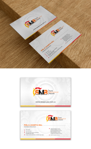 Business Card Design by debdesign for Rural Mechanical Repairs | Design: #28044138