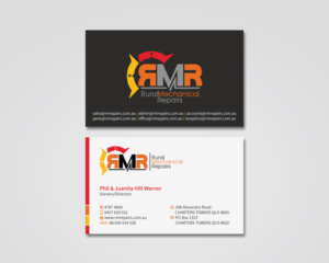 Business Card Design by MDesign for Rural Mechanical Repairs | Design #28050548