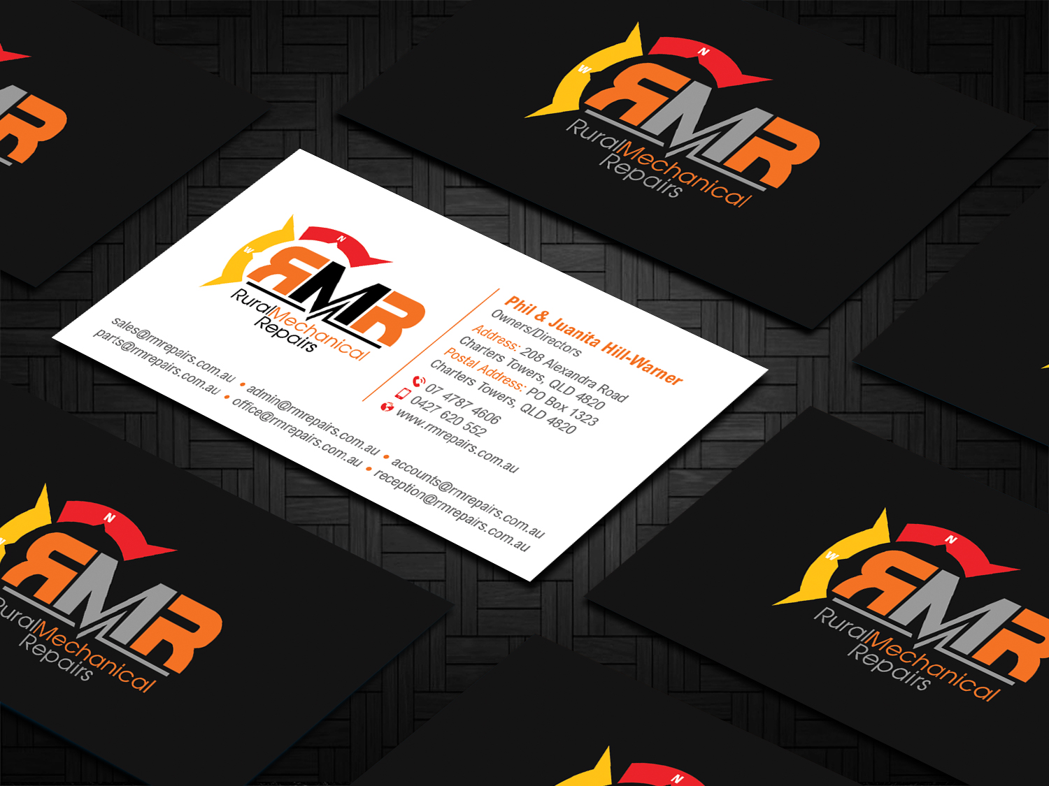 Business Card Design by DesignShout for Rural Mechanical Repairs | Design #28019302