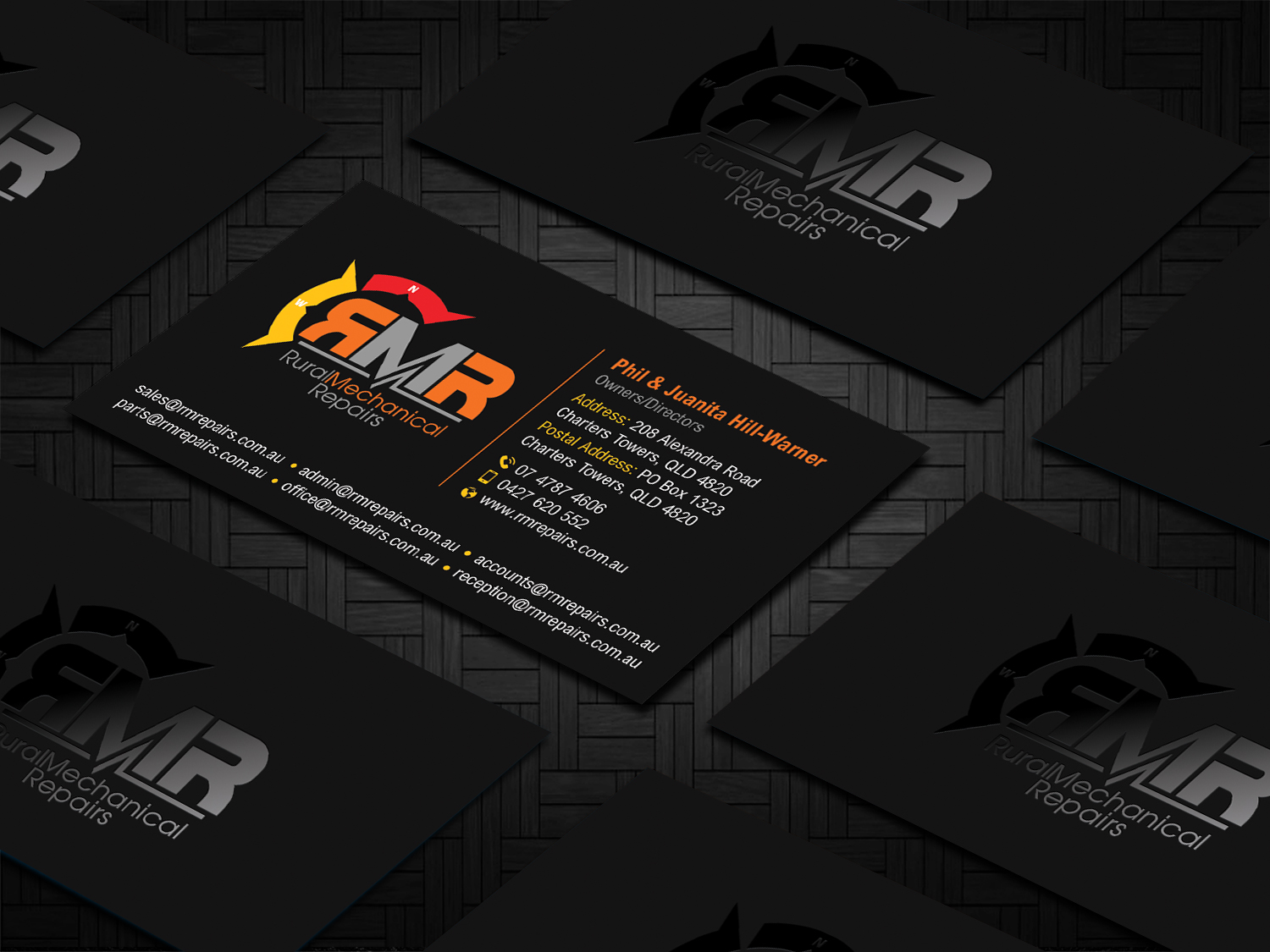 Business Card Design by DesignShout for Rural Mechanical Repairs | Design #28019362