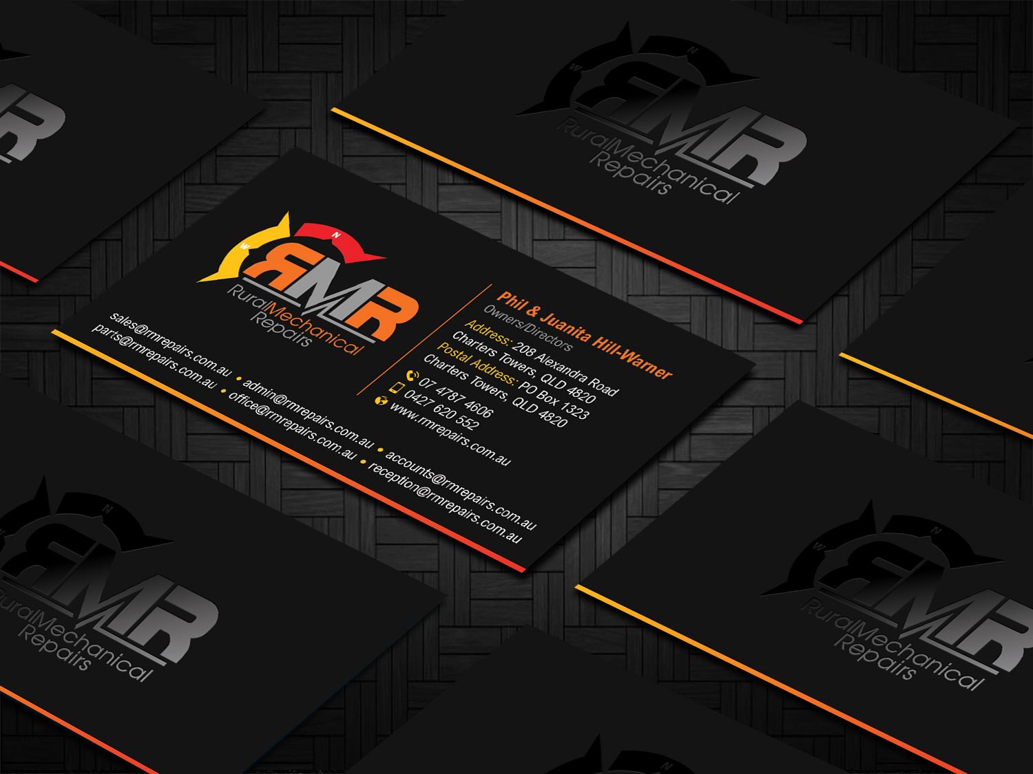 Business Card Design by DesignShout for Rural Mechanical Repairs | Design #28019363