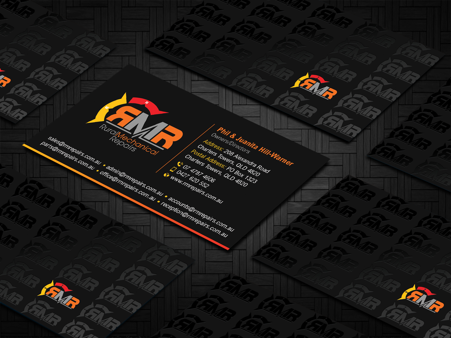 Business Card Design by DesignShout for Rural Mechanical Repairs | Design #28019409