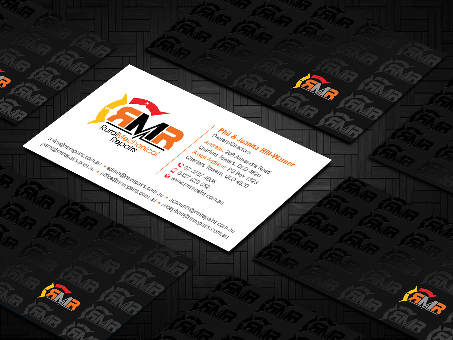 Business Card Design by DesignShout for Rural Mechanical Repairs | Design #28019411