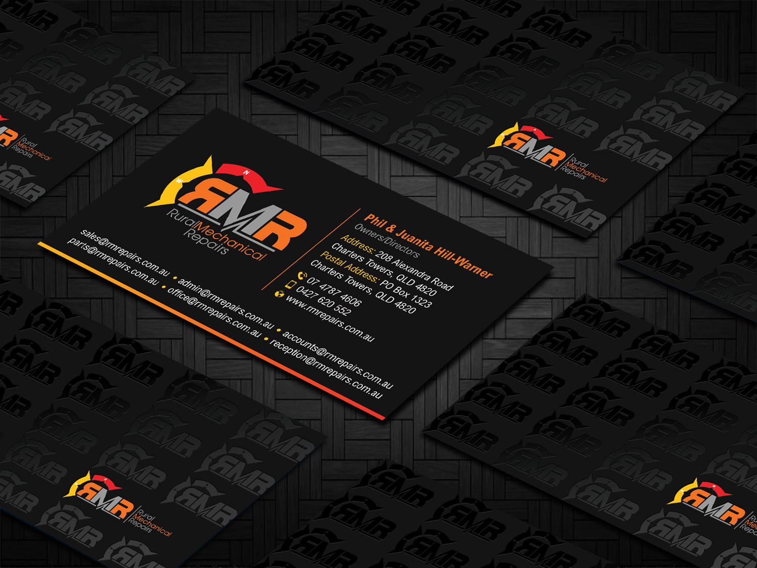 Business Card Design by DesignShout for Rural Mechanical Repairs | Design #28019412